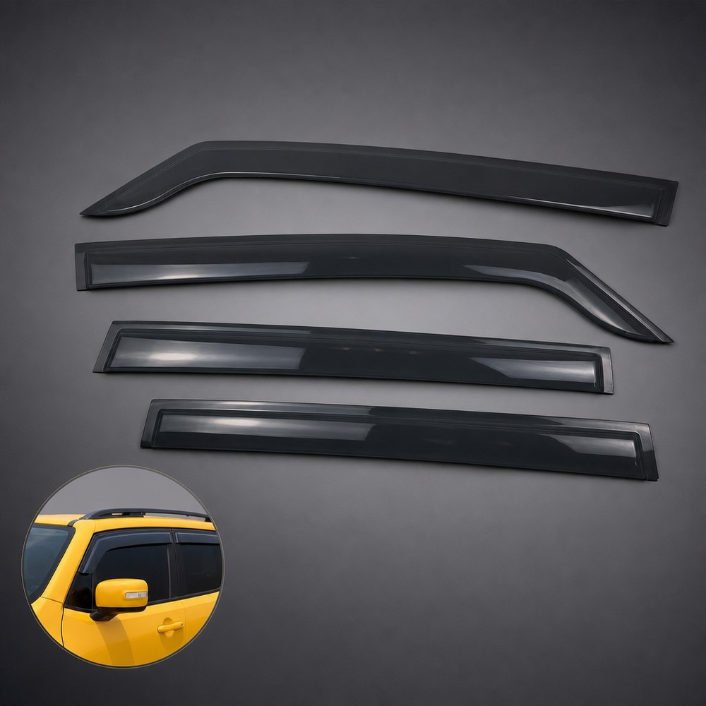 Women'S Jeep Accessories - Window Rain Visors Windshield Deflectors for