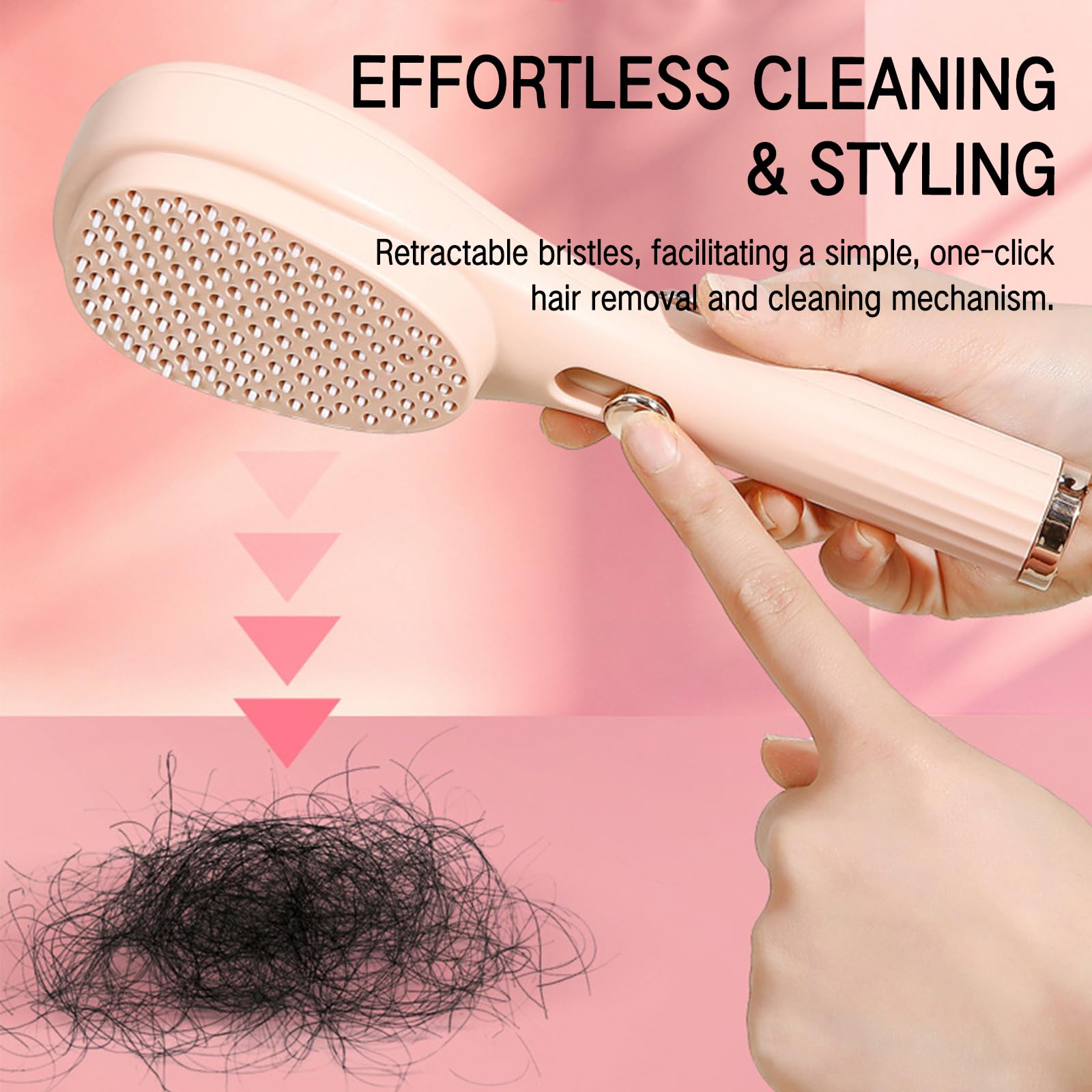 Women’s Retractable Hair Brush - Women Accessories Clearance ulasan dan harga