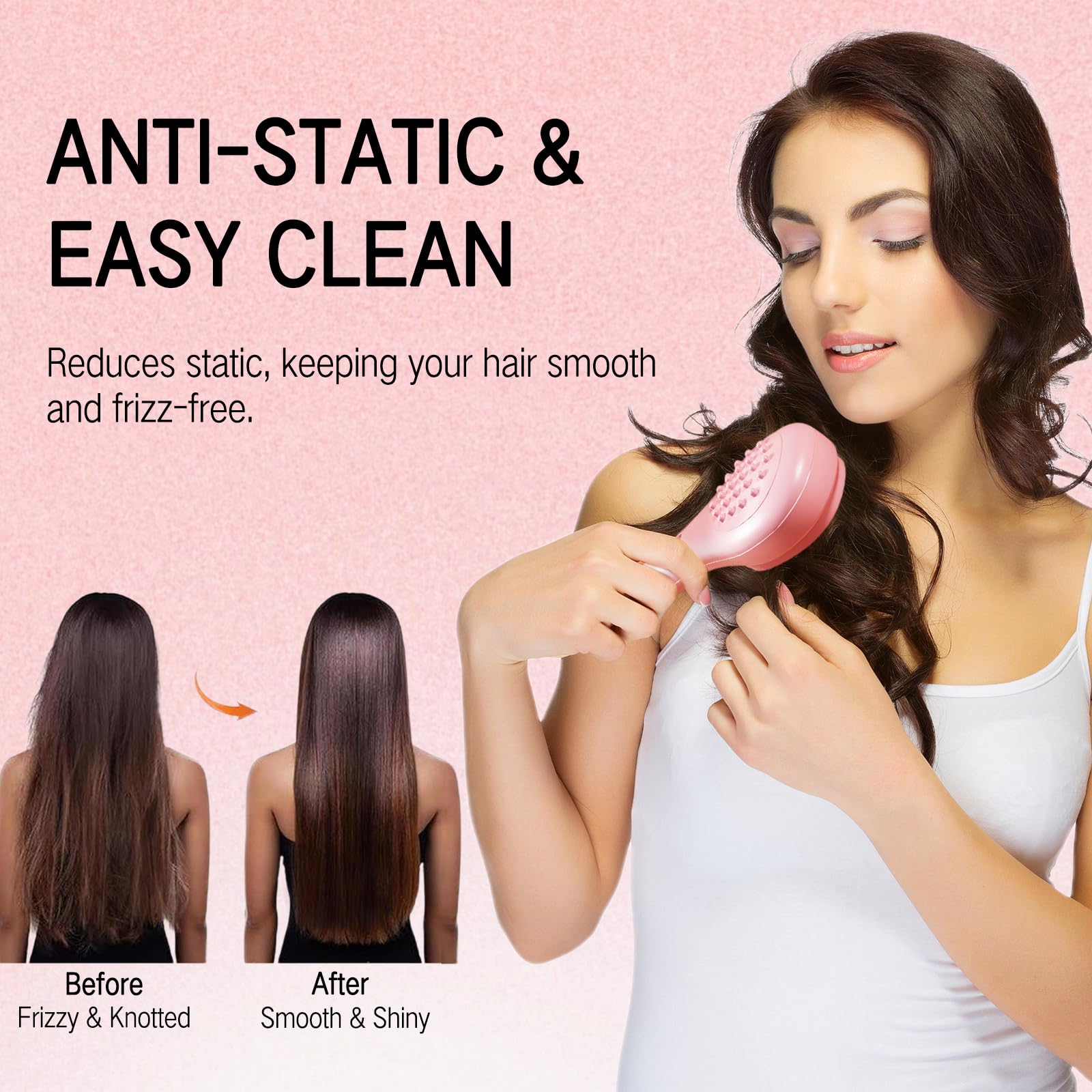 Women’s Retractable Hair Brush - Women Accessories Clearance ulasan dan harga