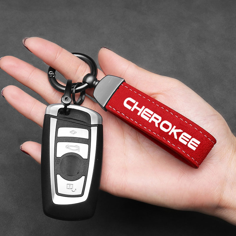 4 Colors PU Leather Keychain B - Women'S Jeep Accessories ulasan dan harga