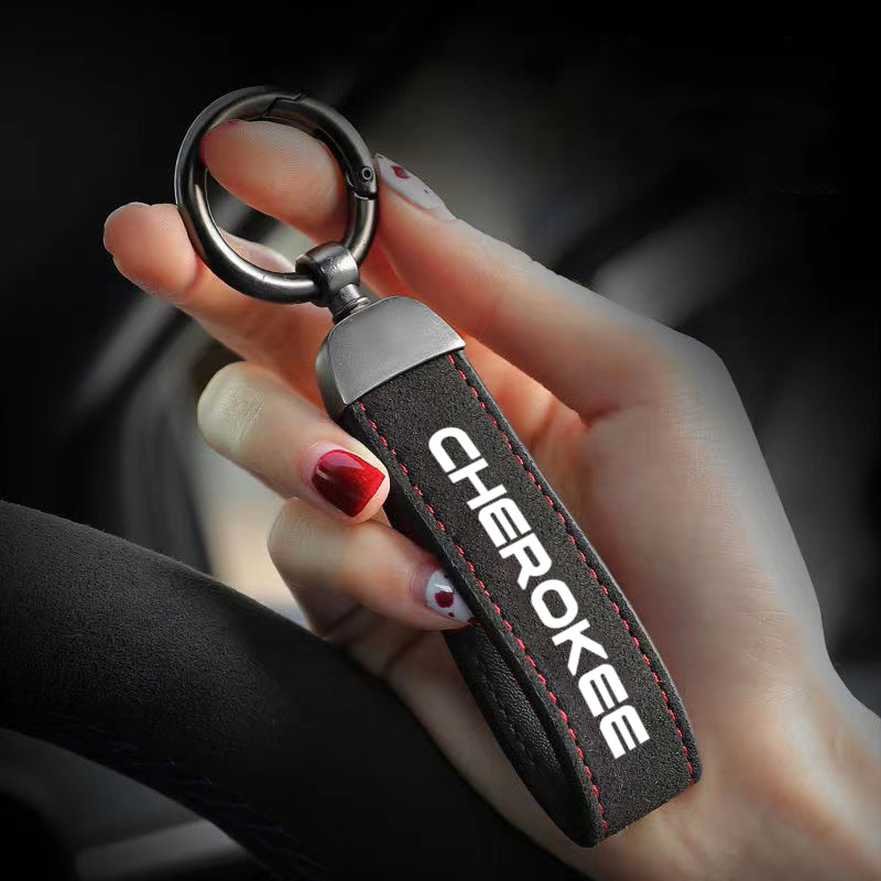 4 Colors PU Leather Keychain B - Women'S Jeep Accessories ulasan dan harga