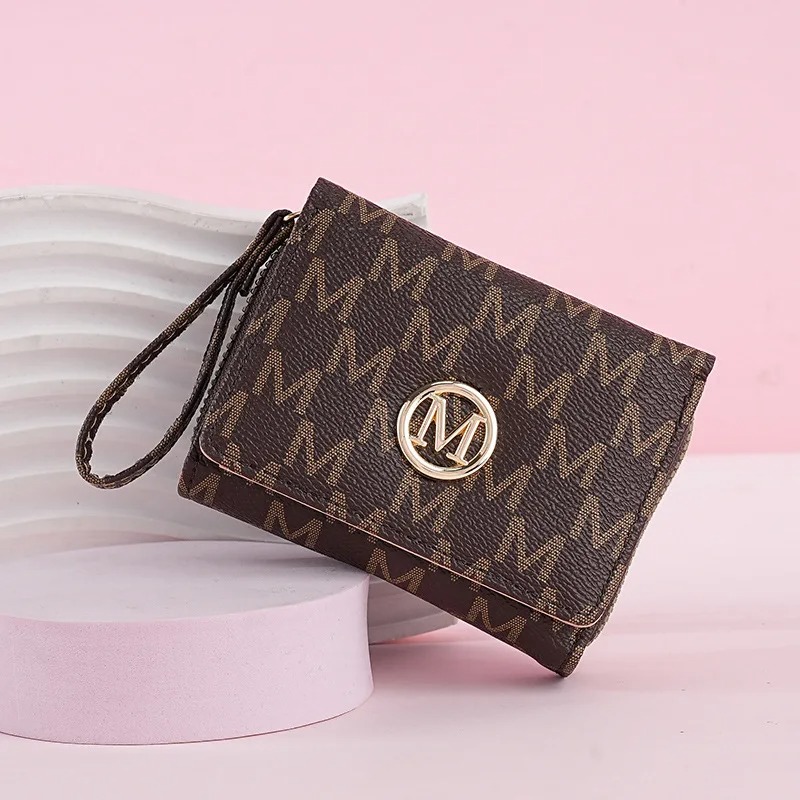 Threefold Zipper Wallet with L - Women Accessories Bag ulasan dan harga