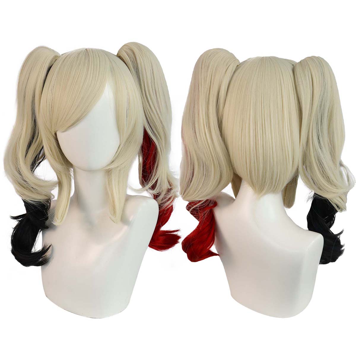 Harley Quinn Cosplay Wig Blond - Women'S Harley Quinn Accessories ulasan dan harga