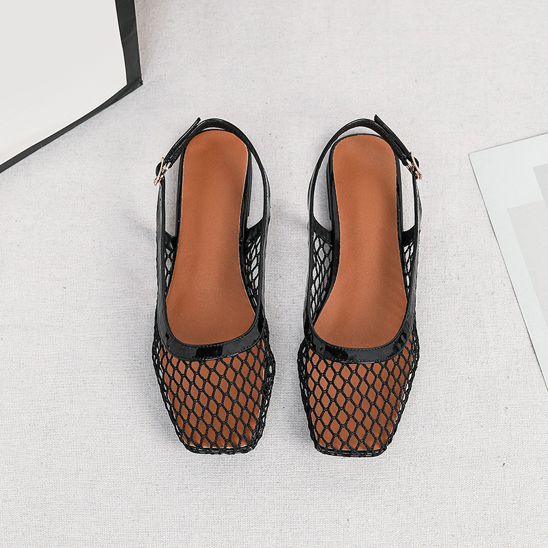 Mesh square head slippers bag  - Women Accessories Bag ulasan dan harga