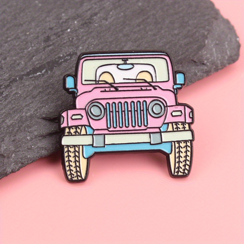 Adorable Pink Jeep Cartoon Ena - Women'S Jeep Accessories ulasan dan harga