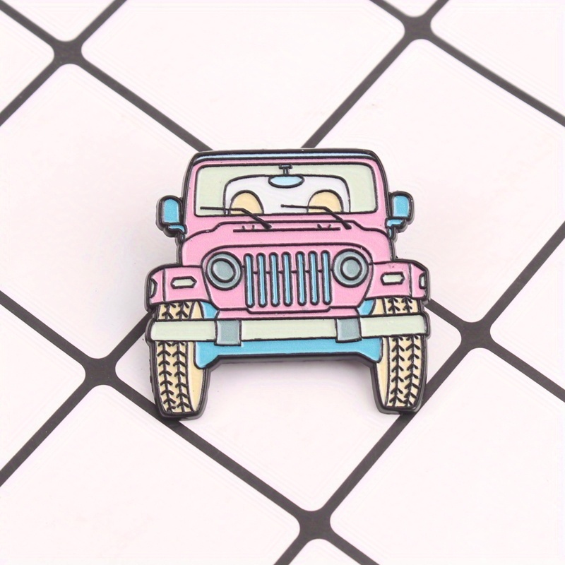 Adorable Pink Jeep Cartoon Ena - Women'S Jeep Accessories ulasan dan harga