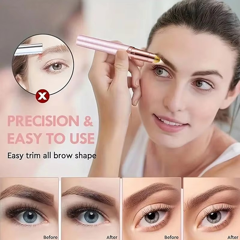 Women Electric Eyebrow Trimmer - Women Accessories Clearance ulasan dan harga