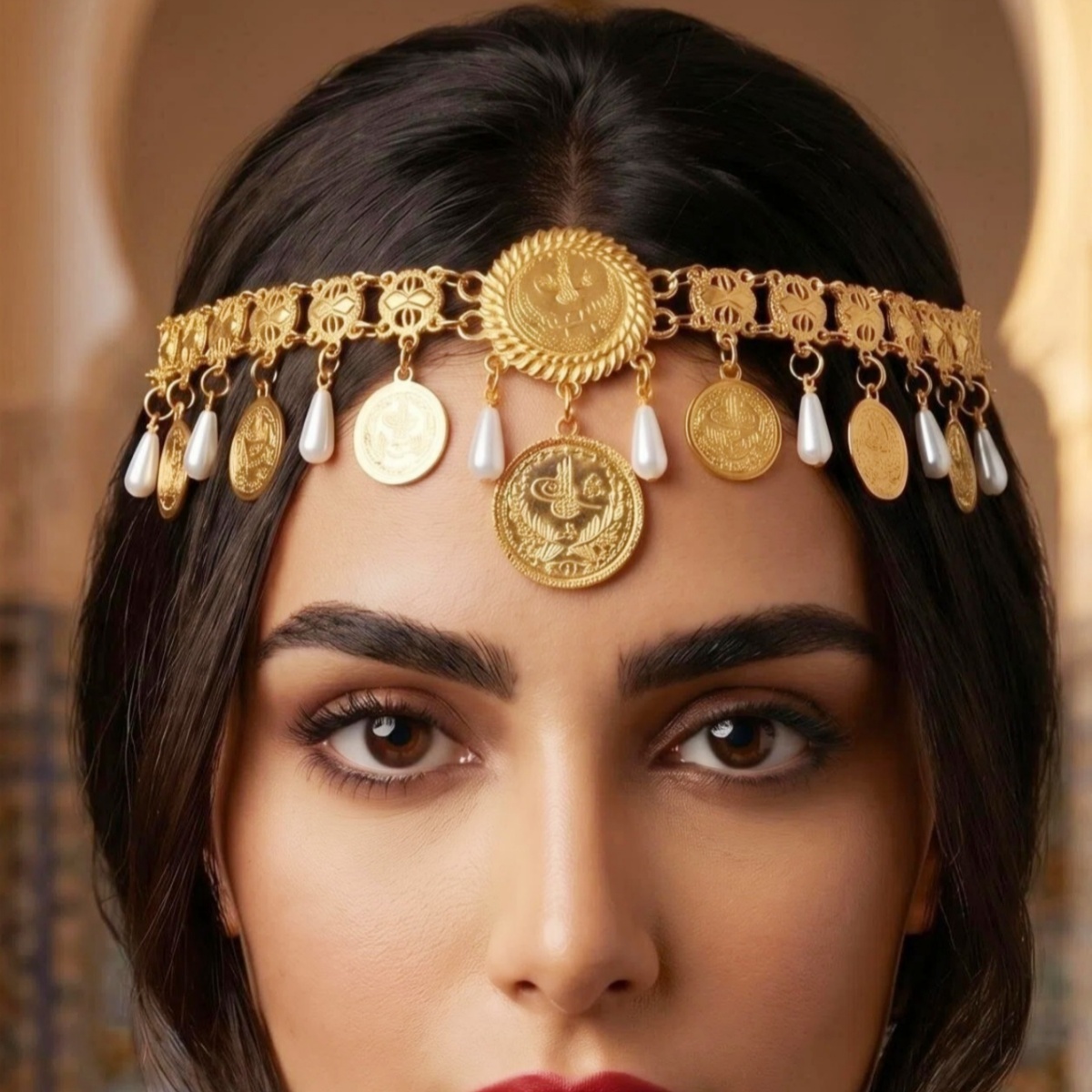 Kurdish Headpiece Jewelry Egyp - Women'S Egyptian Accessories ulasan dan harga