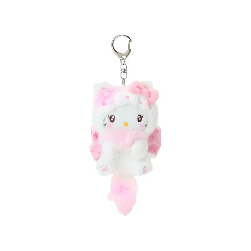 Hello Kitty Cream Cat Bowknot  - Women'S Key Accessories ulasan dan harga