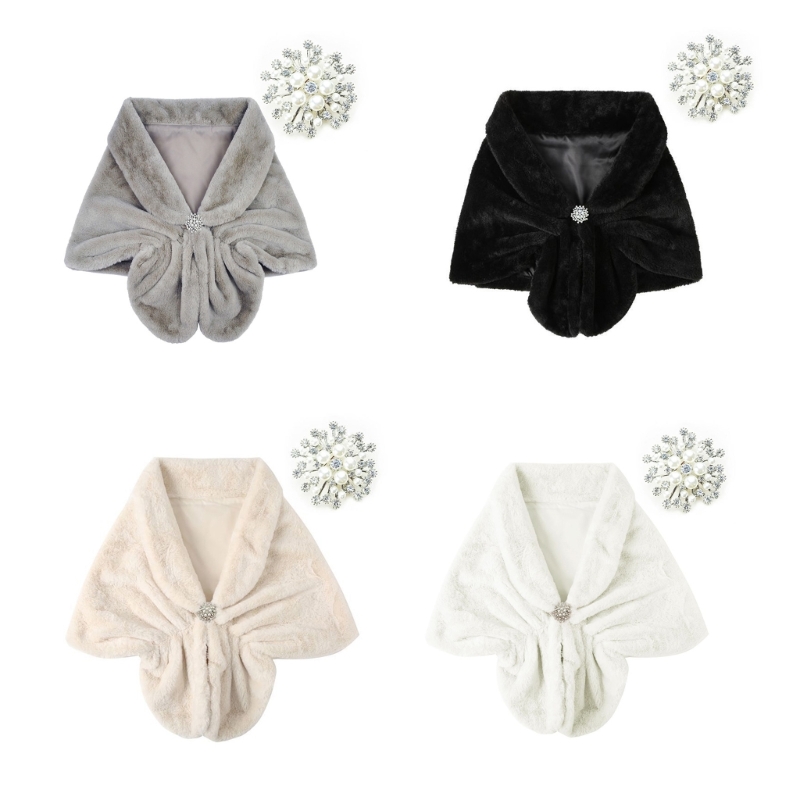 Fashion Ponchos Capes Set Eleg - Women'S Winter Accessories Set ulasan dan harga