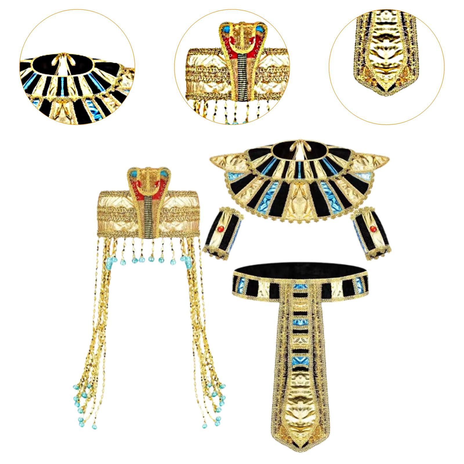 5Pcs Womens Egyptian Costume A - Women'S Egyptian Accessories ulasan dan harga