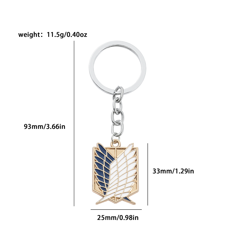 Anime Attack on Titan Enamel B - Women'S Key Accessories ulasan dan harga