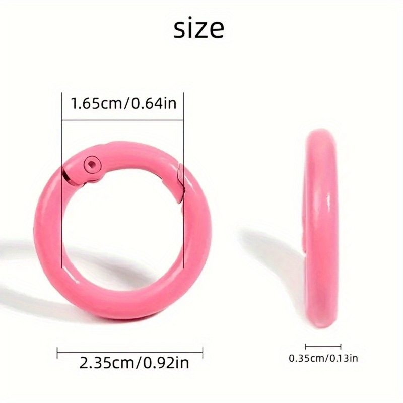 10PCS 23.5mm Metal Spring O Ri - Women'S Key Accessories ulasan dan harga