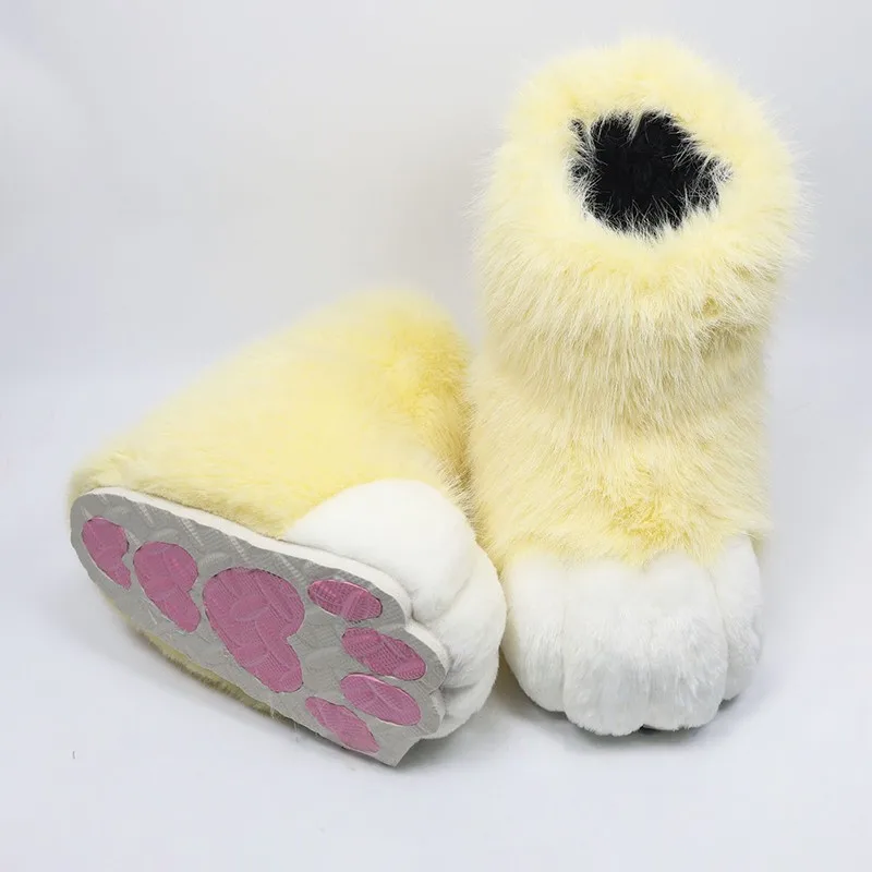 1Pair Fursuit Feet Paw Shoes K - Women'S Winter Accessories Set ulasan dan harga